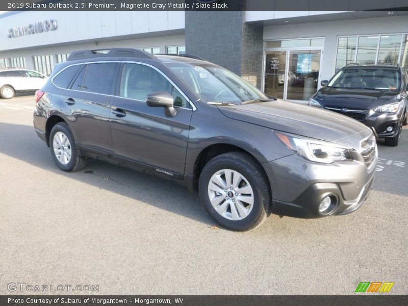 Magnetite Gray Metallic / Slate Black 2019 Subaru Outback 2.5i Premium