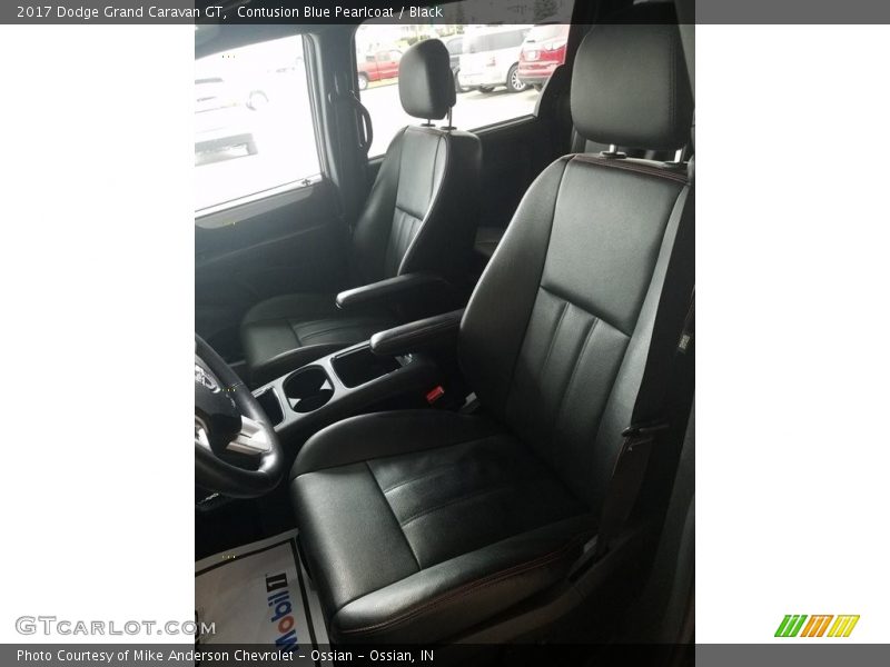 Contusion Blue Pearlcoat / Black 2017 Dodge Grand Caravan GT