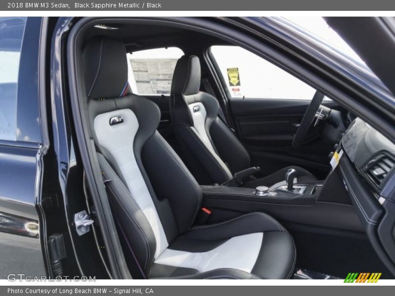 Black Sapphire Metallic / Black 2018 BMW M3 Sedan