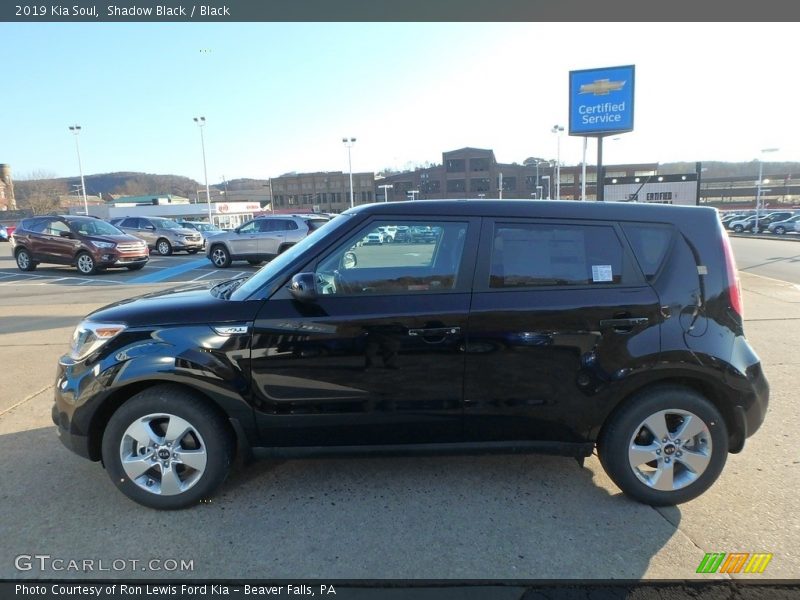 Shadow Black / Black 2019 Kia Soul