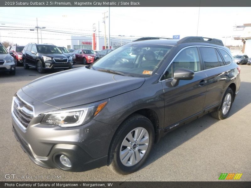 Magnetite Gray Metallic / Slate Black 2019 Subaru Outback 2.5i Premium