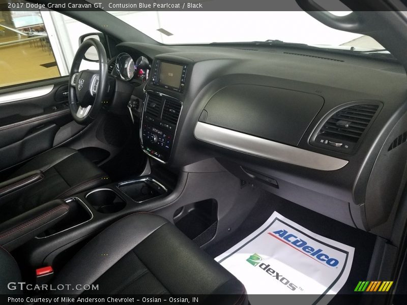 Contusion Blue Pearlcoat / Black 2017 Dodge Grand Caravan GT