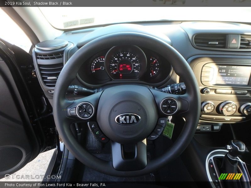Shadow Black / Black 2019 Kia Soul