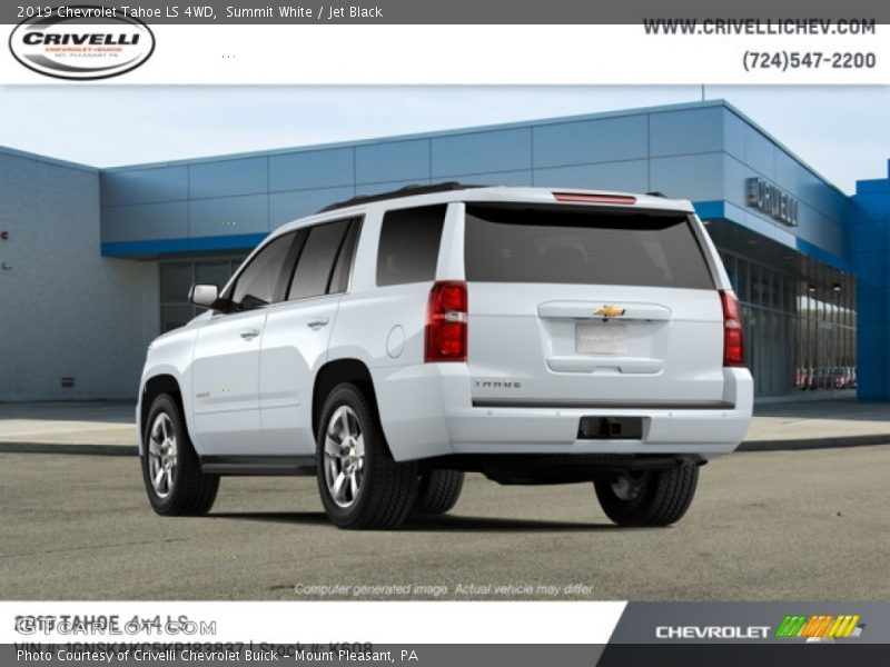 Summit White / Jet Black 2019 Chevrolet Tahoe LS 4WD