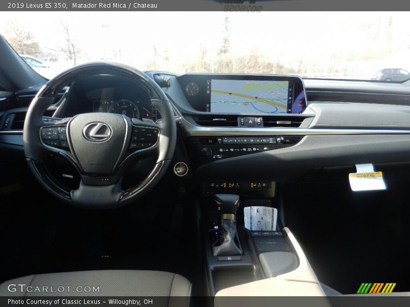 Matador Red Mica / Chateau 2019 Lexus ES 350
