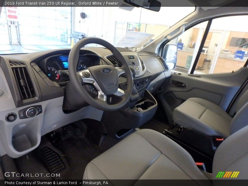  2019 Transit Van 250 LR Regular Pewter Interior