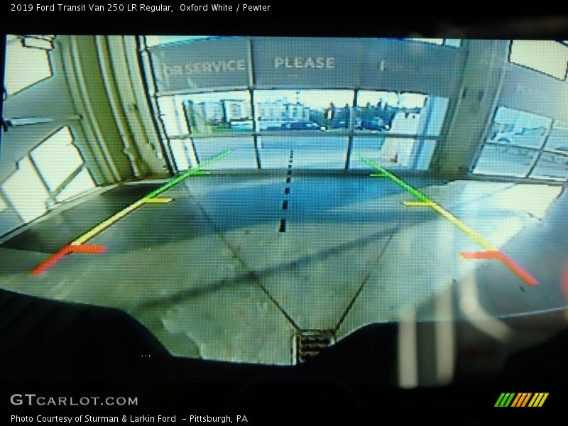 Oxford White / Pewter 2019 Ford Transit Van 250 LR Regular