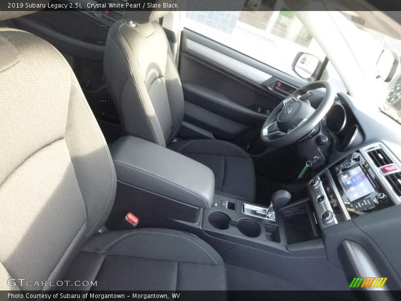 Crystal White Pearl / Slate Black 2019 Subaru Legacy 2.5i
