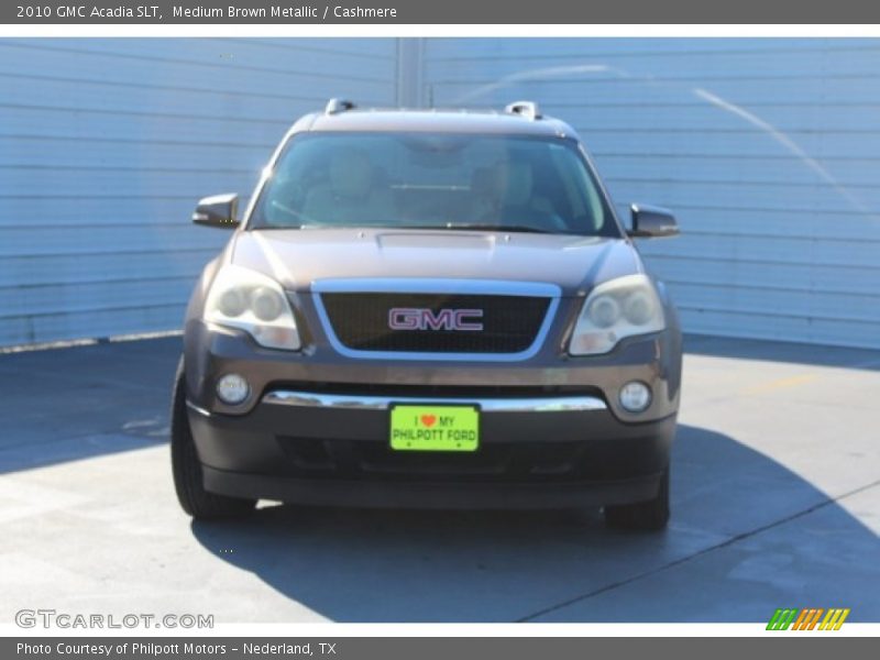 Medium Brown Metallic / Cashmere 2010 GMC Acadia SLT