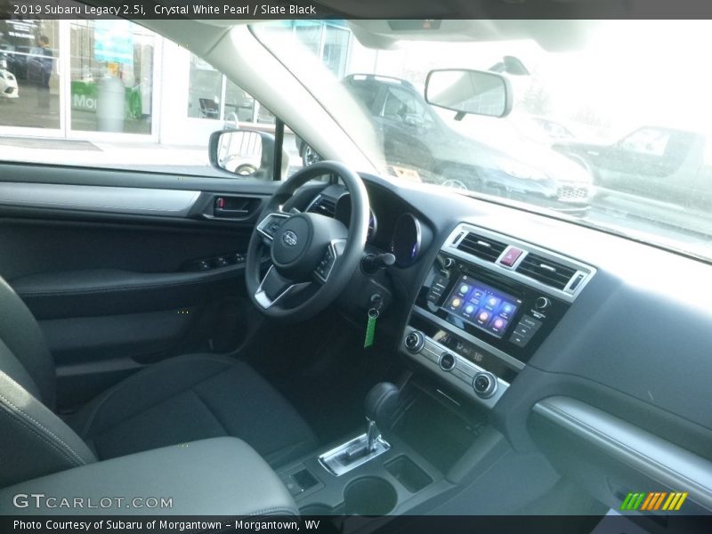 Crystal White Pearl / Slate Black 2019 Subaru Legacy 2.5i