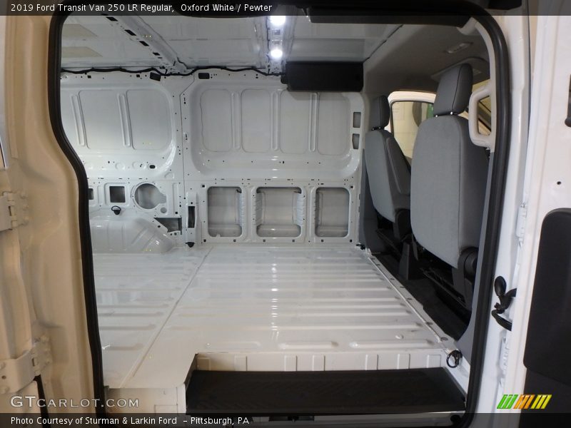 Oxford White / Pewter 2019 Ford Transit Van 250 LR Regular