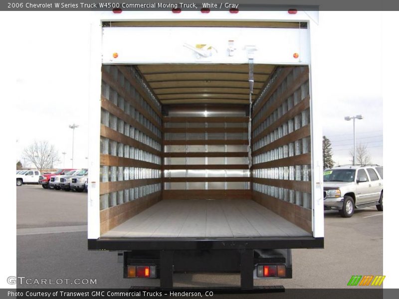 White / Gray 2006 Chevrolet W Series Truck W4500 Commercial Moving Truck
