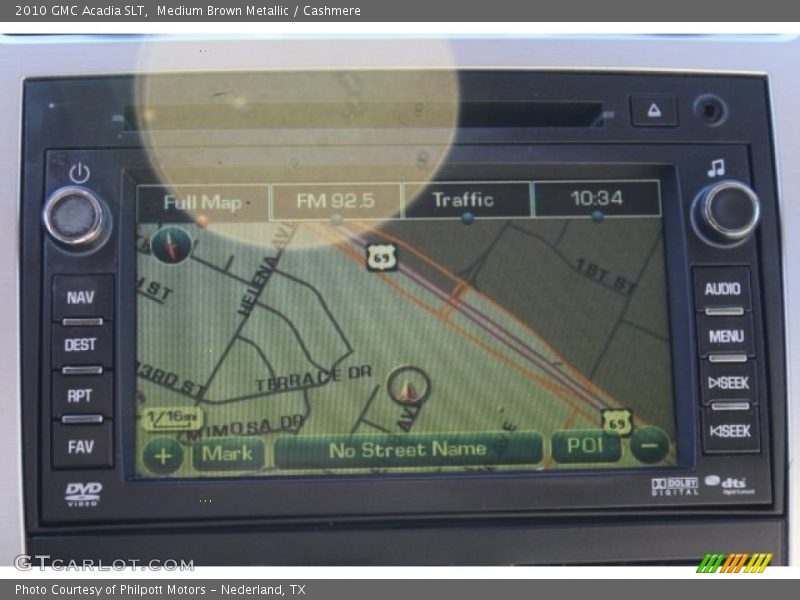 Medium Brown Metallic / Cashmere 2010 GMC Acadia SLT