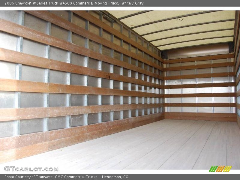 White / Gray 2006 Chevrolet W Series Truck W4500 Commercial Moving Truck