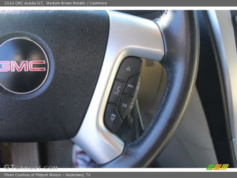 Medium Brown Metallic / Cashmere 2010 GMC Acadia SLT