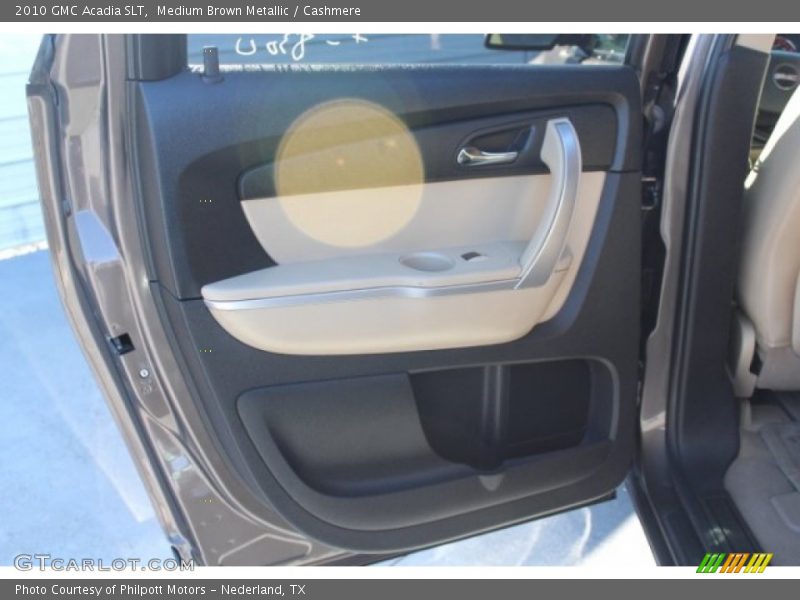 Medium Brown Metallic / Cashmere 2010 GMC Acadia SLT