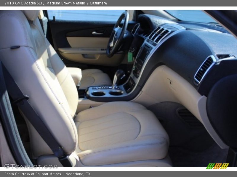Medium Brown Metallic / Cashmere 2010 GMC Acadia SLT