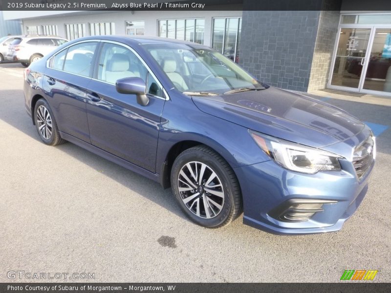 Abyss Blue Pearl / Titanium Gray 2019 Subaru Legacy 2.5i Premium