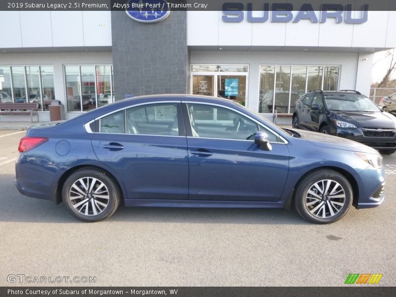 Abyss Blue Pearl / Titanium Gray 2019 Subaru Legacy 2.5i Premium