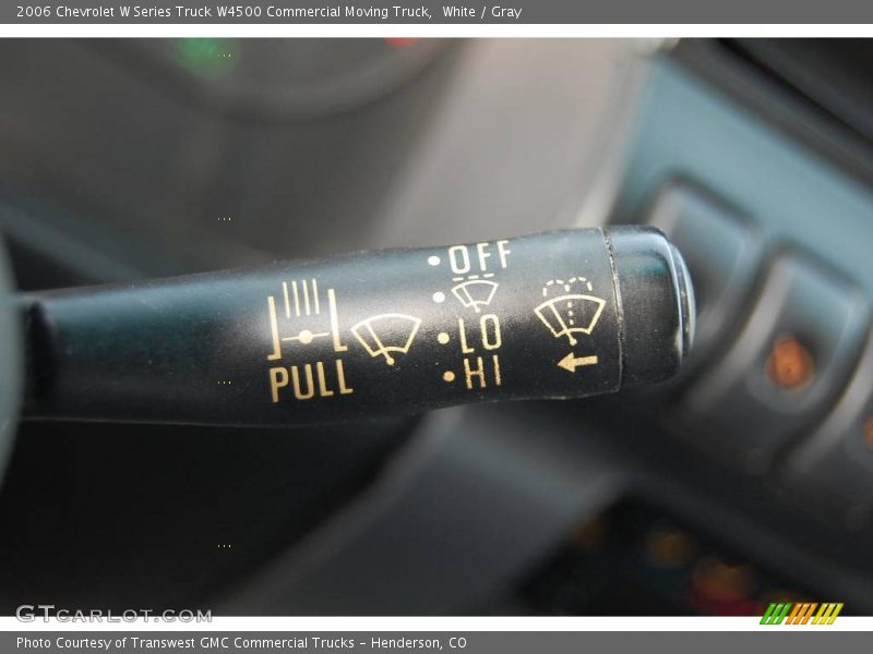 White / Gray 2006 Chevrolet W Series Truck W4500 Commercial Moving Truck