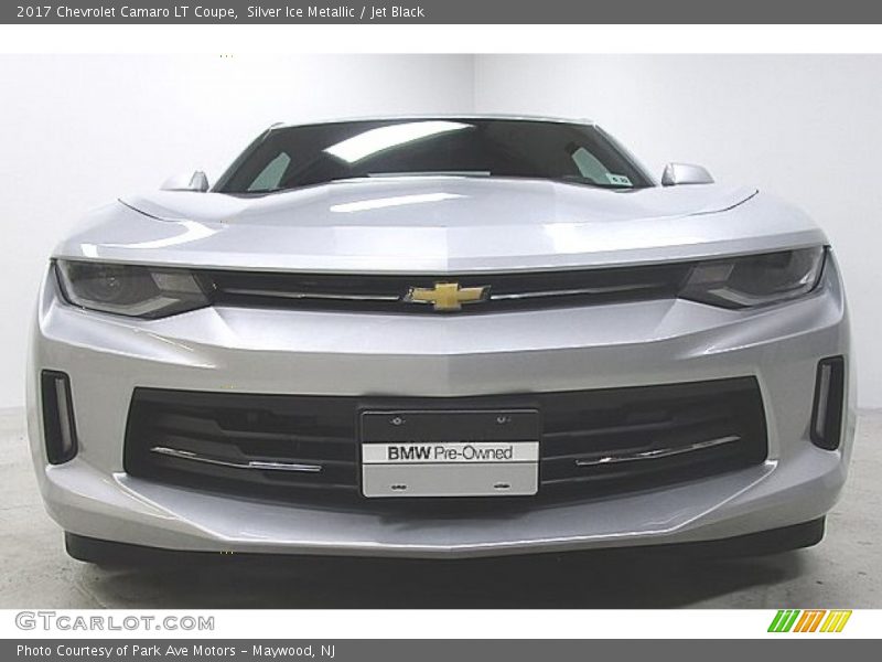 Silver Ice Metallic / Jet Black 2017 Chevrolet Camaro LT Coupe
