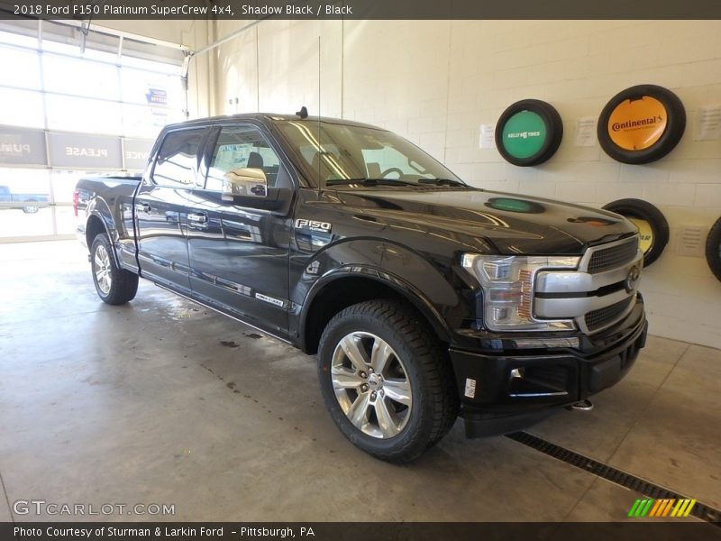 Shadow Black / Black 2018 Ford F150 Platinum SuperCrew 4x4