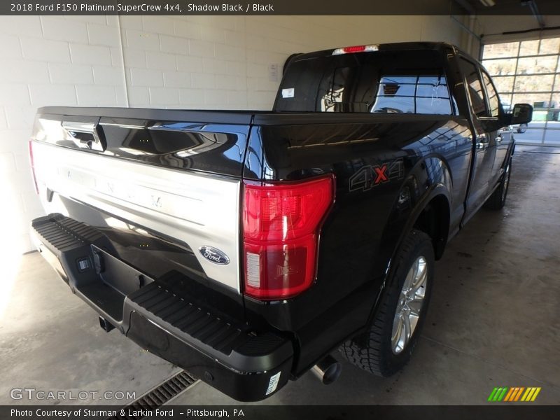 Shadow Black / Black 2018 Ford F150 Platinum SuperCrew 4x4