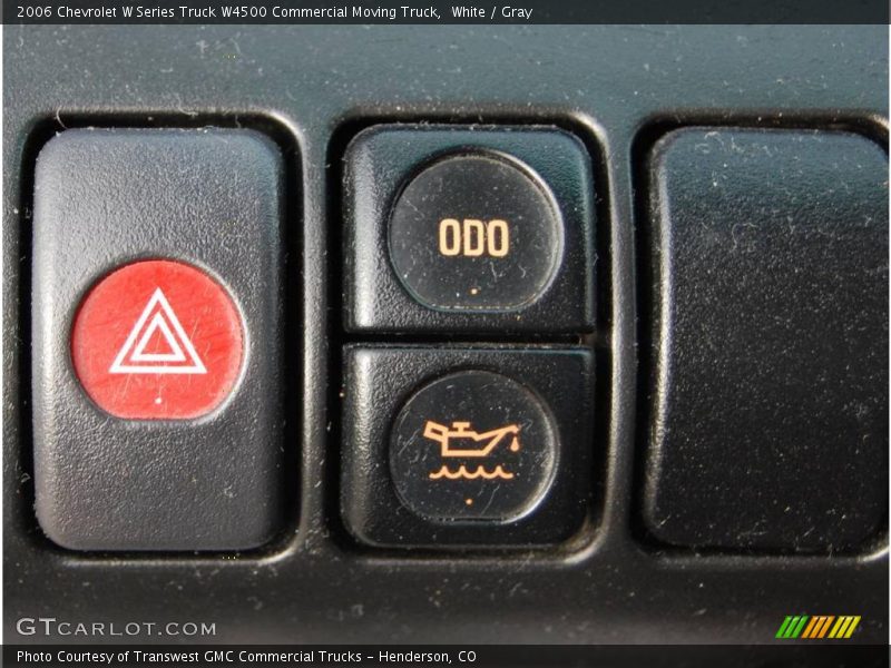 White / Gray 2006 Chevrolet W Series Truck W4500 Commercial Moving Truck