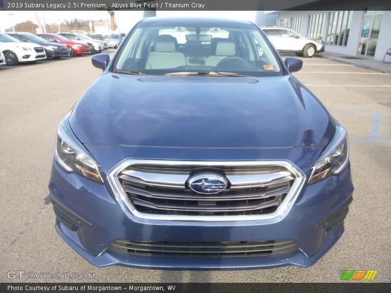 Abyss Blue Pearl / Titanium Gray 2019 Subaru Legacy 2.5i Premium