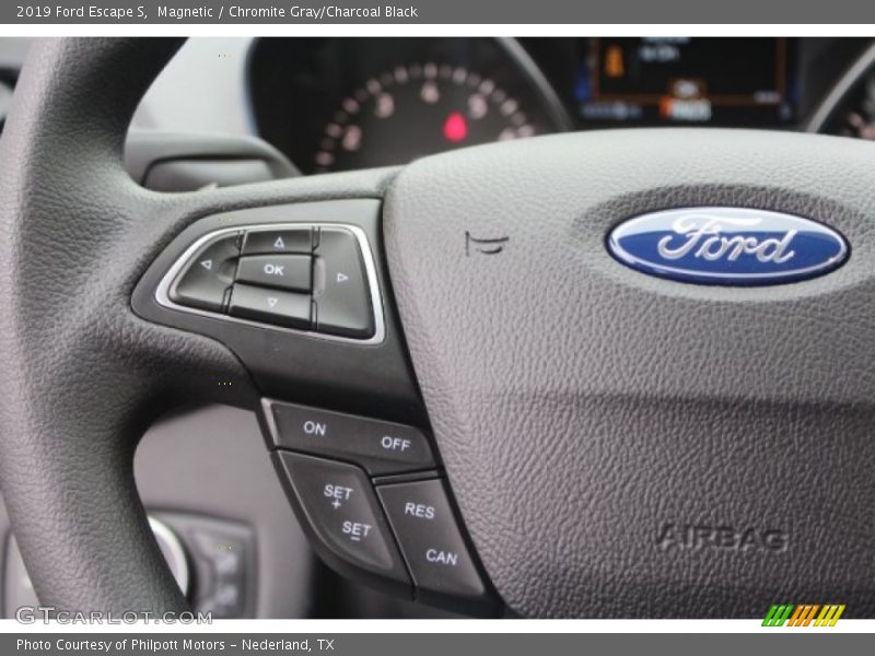Magnetic / Chromite Gray/Charcoal Black 2019 Ford Escape S