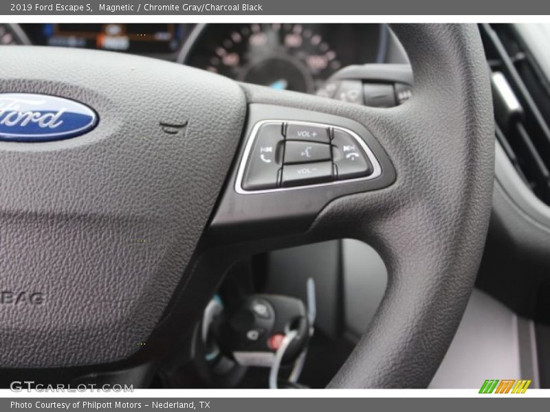 Magnetic / Chromite Gray/Charcoal Black 2019 Ford Escape S