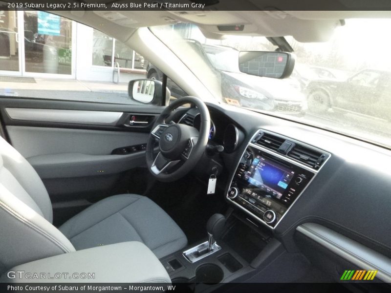 Abyss Blue Pearl / Titanium Gray 2019 Subaru Legacy 2.5i Premium