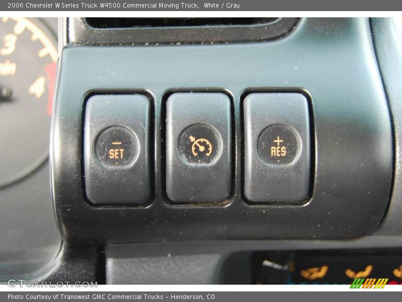 White / Gray 2006 Chevrolet W Series Truck W4500 Commercial Moving Truck