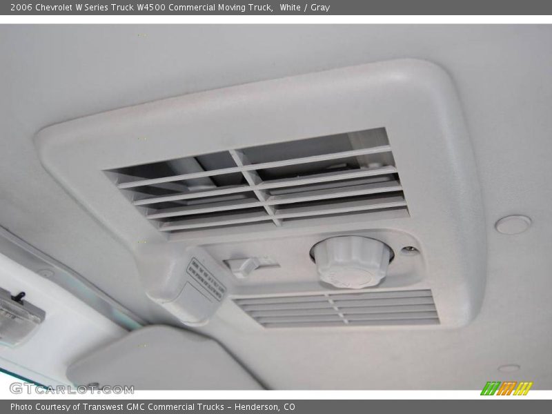 White / Gray 2006 Chevrolet W Series Truck W4500 Commercial Moving Truck