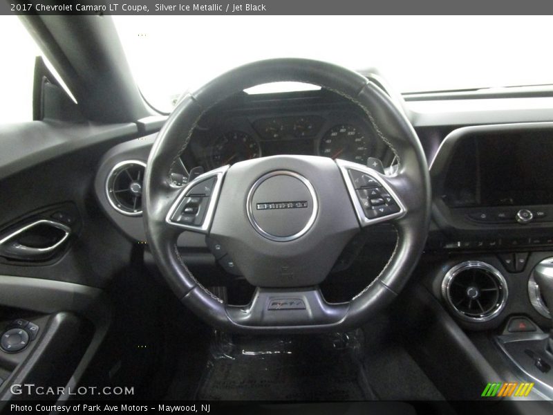 Silver Ice Metallic / Jet Black 2017 Chevrolet Camaro LT Coupe