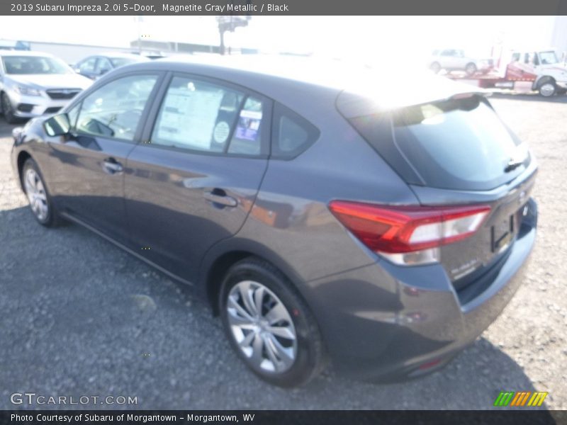 Magnetite Gray Metallic / Black 2019 Subaru Impreza 2.0i 5-Door