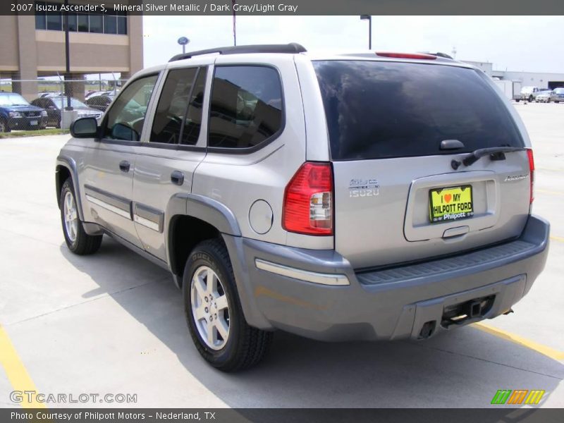 Mineral Silver Metallic / Dark Gray/Light Gray 2007 Isuzu Ascender S