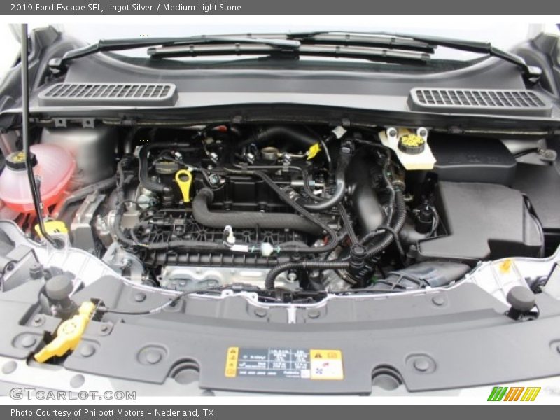 2019 Escape SEL Engine - 1.5 Liter Turbocharged DOHC 16-Valve EcoBoost 4 Cylinder