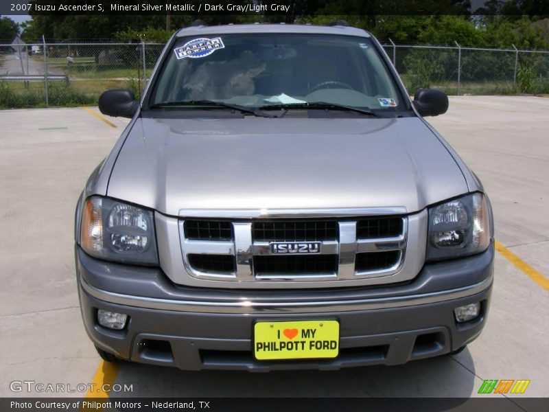 Mineral Silver Metallic / Dark Gray/Light Gray 2007 Isuzu Ascender S