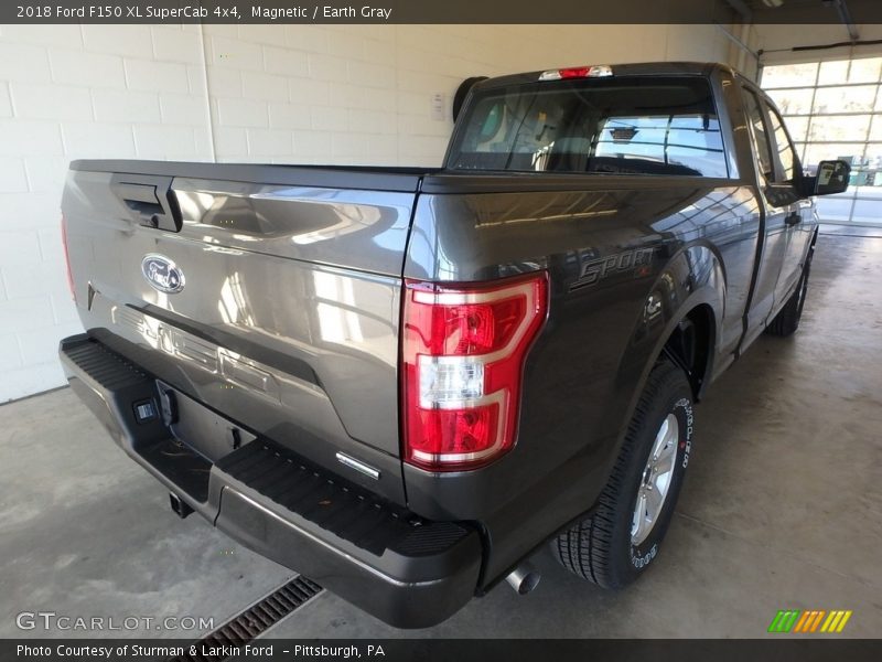 Magnetic / Earth Gray 2018 Ford F150 XL SuperCab 4x4