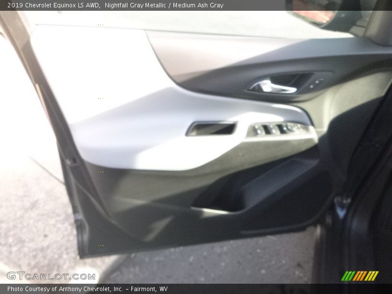 Nightfall Gray Metallic / Medium Ash Gray 2019 Chevrolet Equinox LS AWD