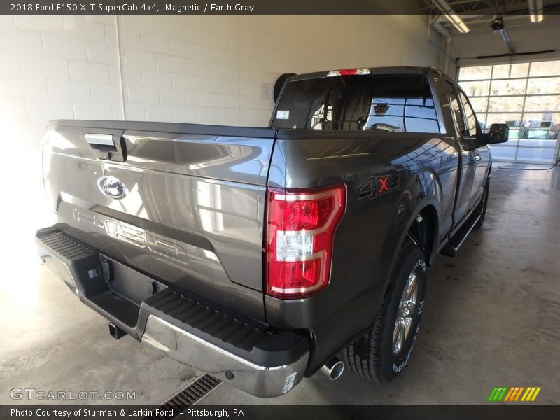 Magnetic / Earth Gray 2018 Ford F150 XLT SuperCab 4x4