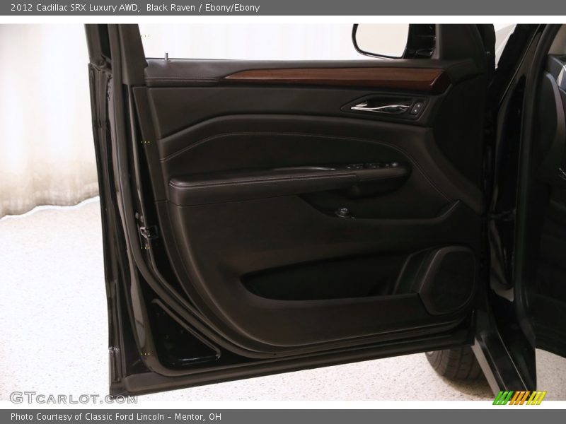 Black Raven / Ebony/Ebony 2012 Cadillac SRX Luxury AWD