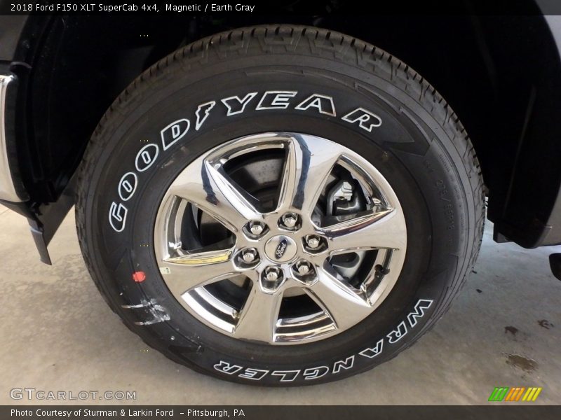 Magnetic / Earth Gray 2018 Ford F150 XLT SuperCab 4x4