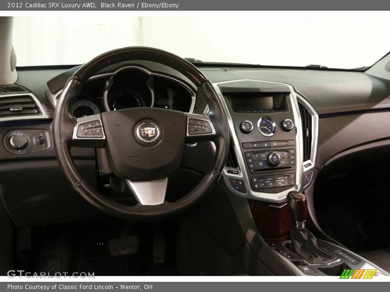 Black Raven / Ebony/Ebony 2012 Cadillac SRX Luxury AWD