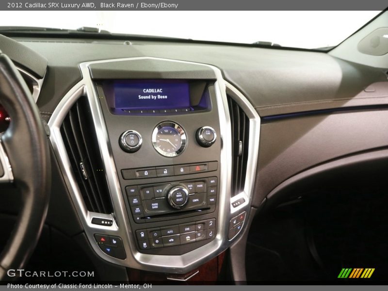 Black Raven / Ebony/Ebony 2012 Cadillac SRX Luxury AWD
