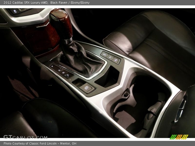 Black Raven / Ebony/Ebony 2012 Cadillac SRX Luxury AWD