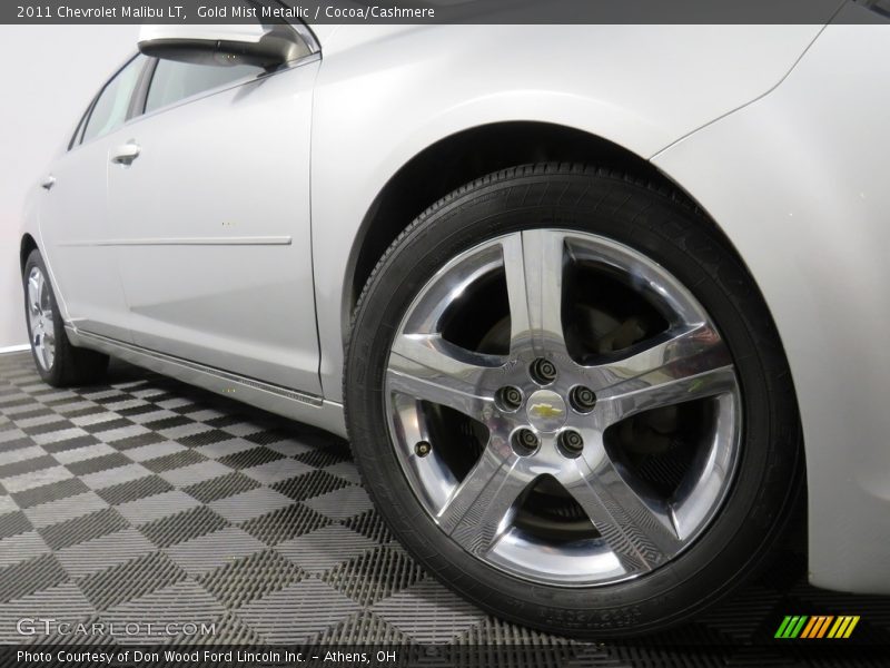Gold Mist Metallic / Cocoa/Cashmere 2011 Chevrolet Malibu LT