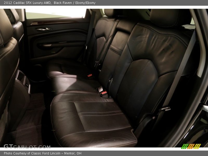 Black Raven / Ebony/Ebony 2012 Cadillac SRX Luxury AWD