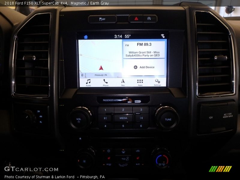 Magnetic / Earth Gray 2018 Ford F150 XLT SuperCab 4x4